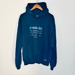 MrBeast “Investor Club” Graphic Hoodie – Size Small Black